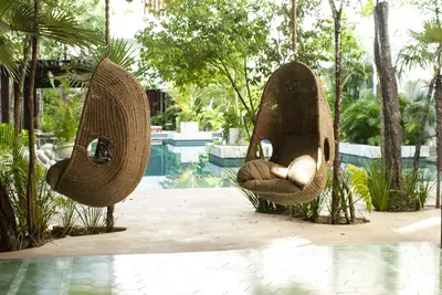 Image de Incredible apartment very close to the beach, pool worthy of Instagram photos.