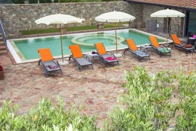 Cozy modern villa for 6. Pool, Ac, wi-fi