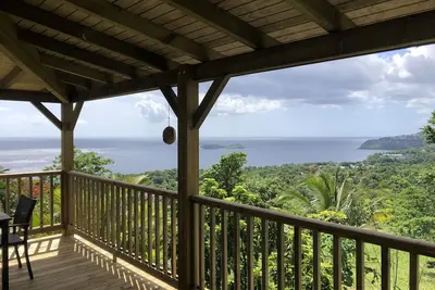 Image de Villa avec vue sur la mer des Caraibes