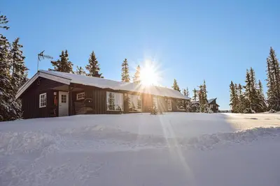 Image de Belle maison de 4 chambres à Sjusjøen
