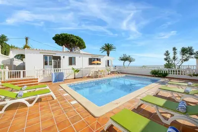 Image de \"Villa Brigida\", avec vue sur la mer, piscine chauffée & Wi-Fi