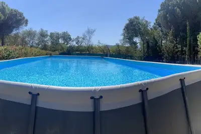 Image de Villa 150 m² - 5 chambres- Piscine 10 x 5 m - 6000m² de parc prive a 5 mn plage