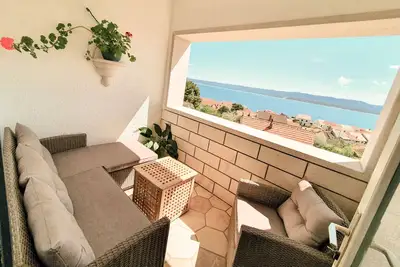 Image de Cosy 2-bedroom suite in Bol with loggia&seaview