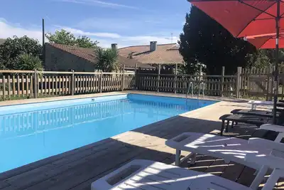 Image de Gite, swimming pool, 3 bedrooms / 6 pers. - Puy du Fou / Marais poitevin / Mervent / Vouvant