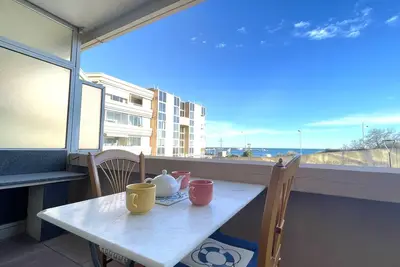 Image de Appartement 2 pièces en bord de mer avec piscine - Sète