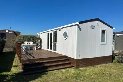 Image de Mobil-home Confort 6 Pers, 3 Ch, Terrasse, Piscine & Proche Plage