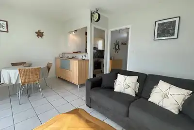 Image de Appartement 2 pièces avec balcon, parking, à 2 pas de la plage