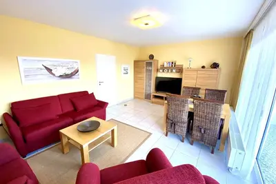Only a few meters separate you from the beautiful beach with its promenade.