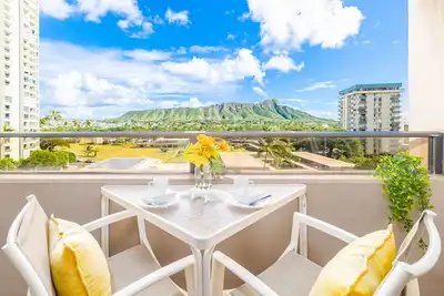 Image de Great Diamond Head Views: 2br Condo + Free Parking
