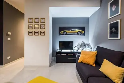 Image de Sant'Agata Bolognese, home of Lamborghini. Two-room apartment in the heart of the historic center