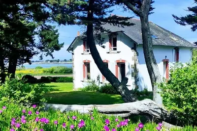 Image de Résidence Keryvet, maison de charme, vue mer, plage à 250 m, animaux bienvenus