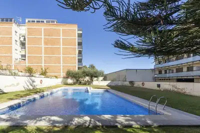Image de Agréable appartement pour 4 personnes avec piscine, Wifi, climatisation, Tv et balcon