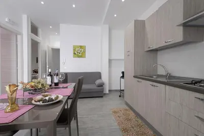 Image de Maison de vacances 'Rosy Rosy' avec vue sur mer, balcon et climatisation