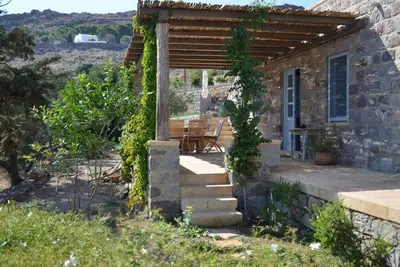 Traditional Stone House with the best location in Patmos – The Farm  House
