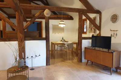 Vacation in a half-timbered house