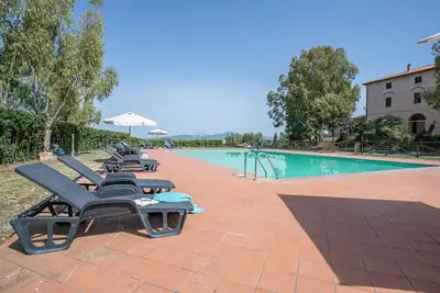 Image de Appartement \"Montecristo\" avec vue sur la mer, Wi-Fi, piscine et climatisation