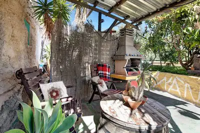 Image de Maison \"Casas Cueva Alfer 2\", avec vue sur la mer, jardin et Wi-Fi. Animaux admis.