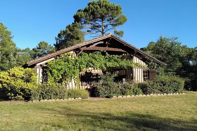 Image de Authentique vaste  ferme landaise de 1850 au coeur de la forêt sans voisins 30 p