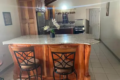 Vacation just minutes away from white sand beaches,