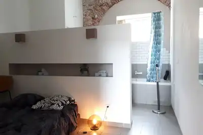 Charming, quiet and functional apartment with a garden. Free parking in front