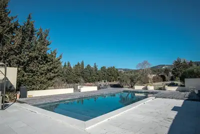 Image de La Belle de Lagnes - piscine privée avec vues