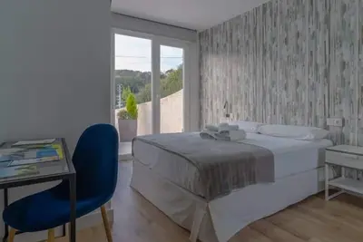 Image de A casa da reina Apto. con terraza 103 planta baja