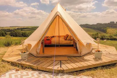 Image de Immaculate Bell Tent Retreat, North Devon