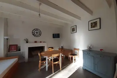 Image de Gîte \"Thibaude\" avec jardin en bord de rivière, à côté de Clisson