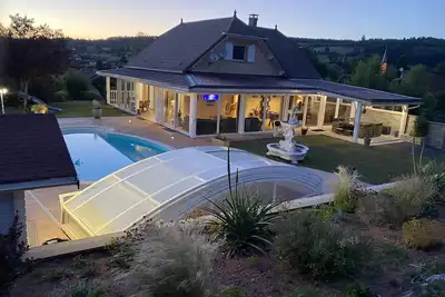 Magnificent villa with swimming pool in the heart of the Vosges