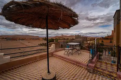 Image de Maison chez ahmed vue panoramique sur le ksar d'ait ben haddou