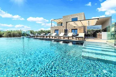 Image de Maison de vacances Yeoryioupolis Kriti pour 1 - 8 personnes avec 3 chambres à coucher - Maison de va