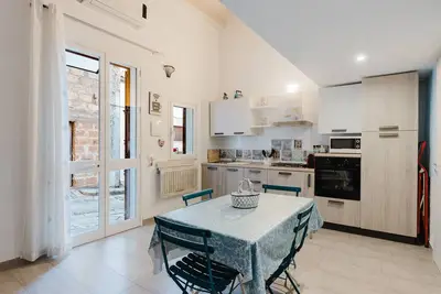 Image de Maison de vacances Casa Del Golfo avec vue sur la mer, climatisation et Wi-Fi