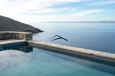Image de Viila Ammos with a swiiming pool and direct access to a sandy beach