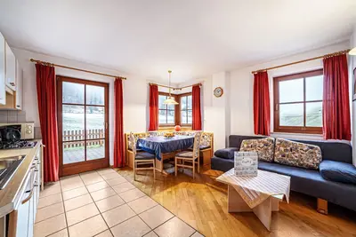 Image de Appartement \"Rieglhof Maisel\" avec vue sur les montagnes, jardin et Wi-Fi