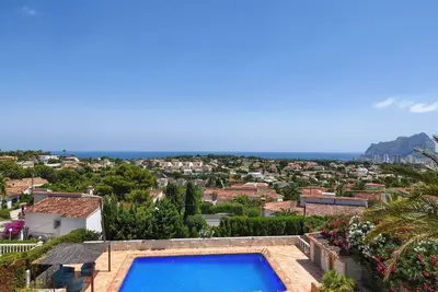 Villa La Perla Calpe : Great Seaview & Large Pool