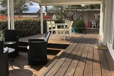 Image de 2 bungalows ⛱☀️ 4/6 beds at Pin de la Lègue 🌳🌴