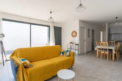 Image de Maison neuve proche océan à Mimizan, 4 pers, clim, Wifi, jardinet, pistes cyclables, ménage inclus