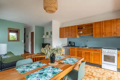 Image de Maison 3* à Mimizan Plage, proche Courant, 6 pers, 800m des plages, parkings, wifi, ménage inclus