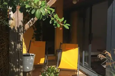 Image de Nice little T2 house with garden near beach and town center