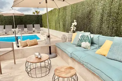Image de Casa vacacional en zona tranquila hasta 8 Personas con piscina privada