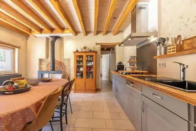 Image de L'As de Seur, gîte classé, piscine chauffée + jardin, cœur de village