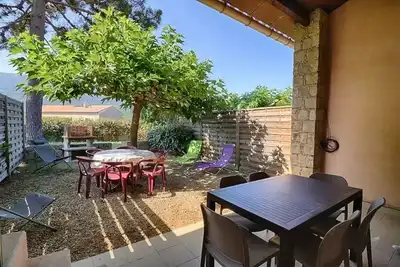 Appartement rez de jardin 3 pièces 6 couchages La Liscia 4