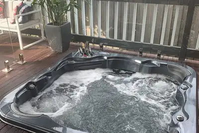 Image de Stylish Family Beach House With A Hot Tub!