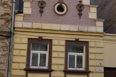 Image de in old center of Brasov