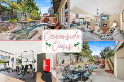 Image de Summer Vibes: Pool, Spa, Games & Gym by the Ocean!