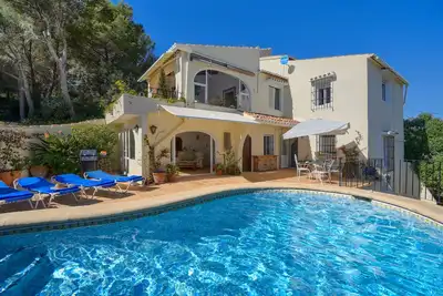 Image de Belle villa confortable à Jesus Pobre, Costa Blanca, Espagne  avec piscine privée pour 6 personnes