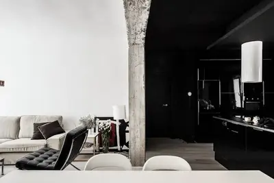 Image de Design apartment for telecommuting and/or vacations.