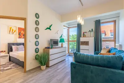 Vacation apartment by the sea, vacation on the island of Usedom, Apartment Tower 22