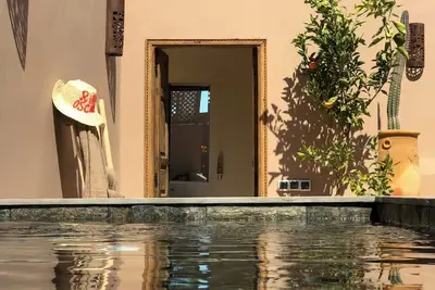 Image de Riad avec piscine chauffée quartier Riad Laarouss médina Marrakech