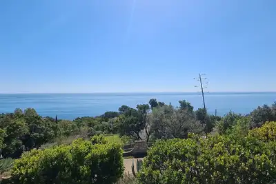 Image de Villa Arbousier, vue mer 180°, grande terrasse, 8 personnes